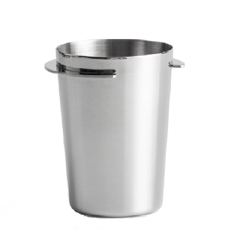 CAFEDEKONA nerūdijančio plieno dozavimo puodelis kavos uostymo puodelio miltelių tiektuvas tinka 57 mm espreso aparatui portafilter malūnėlio padėjėjas