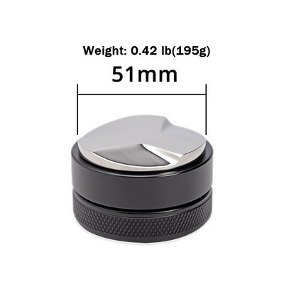 Barista eszpresszó kávé szabotázs lapos talp, szilikon kávé tamper mat (51/53/58mm)