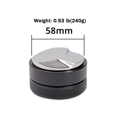 Barista eszpresszó kávé szabotázs lapos talp, szilikon kávé tamper mat (51/53/58mm)