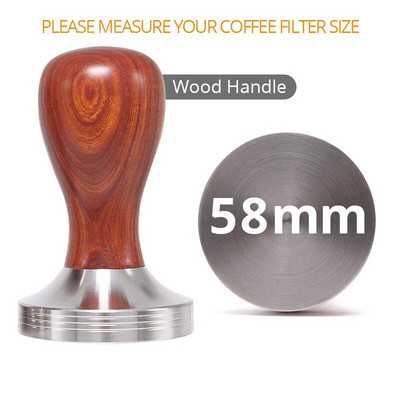 Barista eszpresszó kávé szabotázs lapos talp, szilikon kávé tamper mat (51/53/58mm)