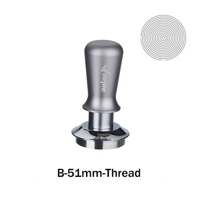 51/mm53mm/58mm 304 rozsdamentes acél állandó erejű porprés 30 font állandó erejű menetpor kalapács kávéfőző készülék