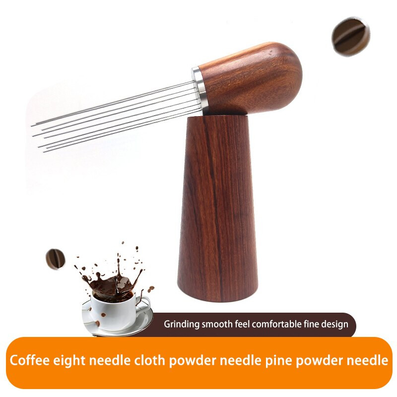 WDT įrankis espreso kavos maišyklės profesionalus barista adatų paskirstymas WDT įrankis kavos miltelių paskirstymas 8 adata