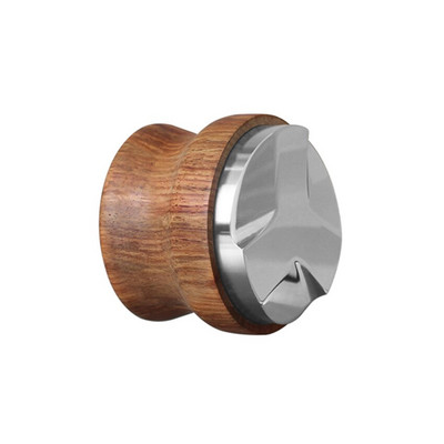 51/53/58MM Distributer kave Espresso Tamper Podesivi Espresso Distributer Nivelir Alati za bariste od nehrđajućeg čelika Rosewood 304