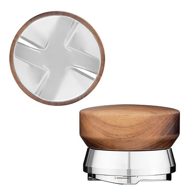 51/53/58MM Distributer kave Espresso Tamper Podesivi Espresso Distributer Nivelir Alati za bariste od nehrđajućeg čelika Rosewood 304