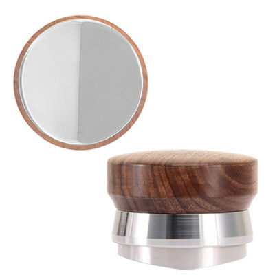 51/53/58MM Distributer kave Espresso Tamper Podesivi Espresso Distributer Nivelir Alati za bariste od nehrđajućeg čelika Rosewood 304