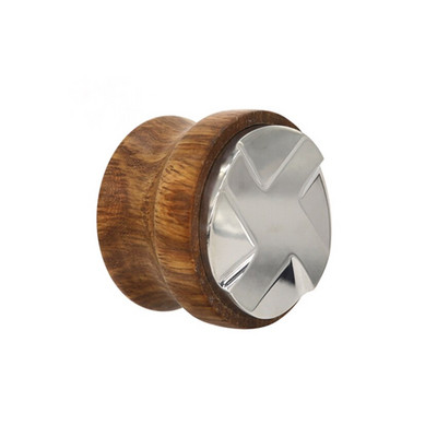 51/53/58MM Distributer kave Espresso Tamper Podesivi Espresso Distributer Nivelir Alati za bariste od nehrđajućeg čelika Rosewood 304