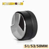 304 Rozsdamentes acél kávé szabotázs 51MM/53MM/58MM Kávéelosztó Kávépor Kalapács Szilikon Szőnyeg Kávétartozékok Barista