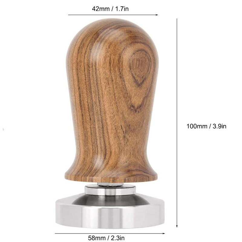 51 mm/53 mm/58 mm professzionális nyomásszabotázs kávéhoz és eszpresszóhoz