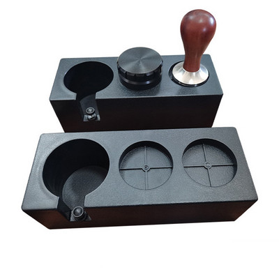 58 mm espresso izplatītāja kafijas aizbīdnis portafiltra statīva balsts pamatnes plaukts kafijas filtra turētājs stūris Barista instrumenti
