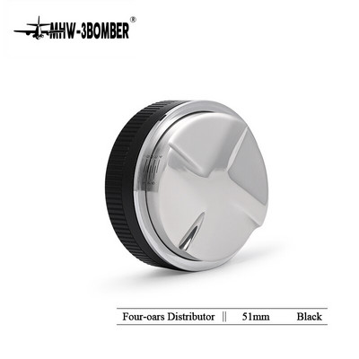 Tamper za kavu Espresso Tamper 51 mm 53 mm 58 mm Distributer kave Barista Distribucijski alati Baza od nehrđajućeg čelika Ultra-tanka