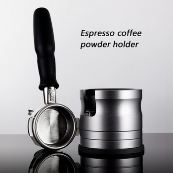 304 Ανοξείδωτος χάλυβας Coffee Tamper Base Kitchen Pressl Cloth Powder Leveler Tool Powder Hammer Coffee Accessories