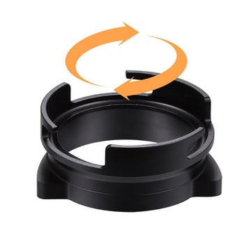 Coffee Powder Connecting Circle 54mm Handle Distributor Quantitative Ring Rootable Loop κράμα αλουμινίου για Breville 8 Series