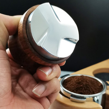 51MM/53MM/58MM Coffee Powder Hammer Coffee Powder Tampers Coffee Tamper Machine Rosewood Διανομέας Coffeeware Accessories