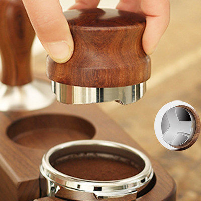 51MM/53MM/58MM Кафе на прах Чук Набивки за кафе на прах Машина за набиване на кафе Палисандър Разпределител Аксесоари за кафе