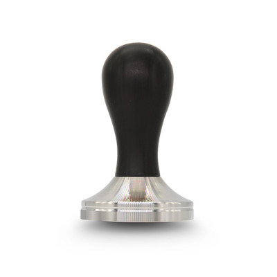 Afrikos juodos medienos rankenos kavos tamperis 51/53/54/58/58,35 mm nerūdijančio plieno espreso milteliai Cafe Hammer kavos įrankiai baristai