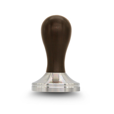 Afrikos juodos medienos rankenos kavos tamperis 51/53/54/58/58,35 mm nerūdijančio plieno espreso milteliai Cafe Hammer kavos įrankiai baristai