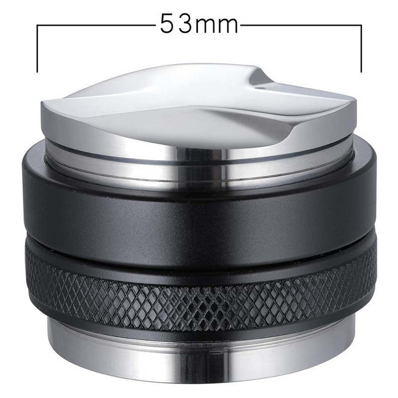 53 mm-es kávéelosztó szabotázs kétfejű kávészintező, állítható mélységű eszpresszó kézi kúp 54 mm-es Breville portaszűrőhöz
