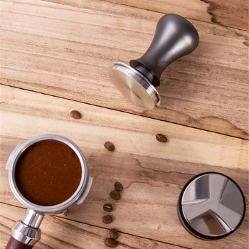 51/58mm Ρυθμιζόμενο Coffee Tamper Εργαλεία Μύλος Επίπεδης Βάσης Εργαλεία Μύλος Εσπρέσο Tamper από ανοξείδωτο χάλυβα