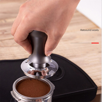 51/58mm Ρυθμιζόμενο Coffee Tamper Εργαλεία Μύλος Επίπεδης Βάσης Εργαλεία Μύλος Εσπρέσο Tamper από ανοξείδωτο χάλυβα