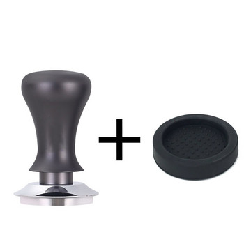 51/58mm Ρυθμιζόμενο Coffee Tamper Εργαλεία Μύλος Επίπεδης Βάσης Εργαλεία Μύλος Εσπρέσο Tamper από ανοξείδωτο χάλυβα