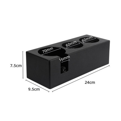 58 mm espreso skirstytuvo kavos tamperis Portafiltro stovo atrama Kavos filtro laikiklio kampas Barista įrankiai