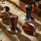 51/53/58mm 304 Rozsdamentes acél kávé szabotázskalapács Barista eszpresszófőző daráló Kávétartozékok Szerszámok