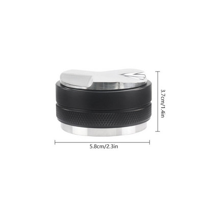 Kávéelosztó eszpresszó elosztó eszközhöz 58mm 53mm 51mm rozsdamentes acél Macaron kávészabotázs Barista tartozékok