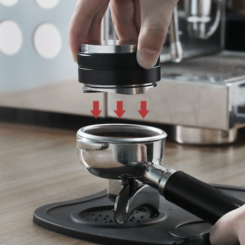 Kávéelosztó eszpresszó elosztó eszközhöz 58mm 53mm 51mm rozsdamentes acél Macaron kávészabotázs Barista tartozékok