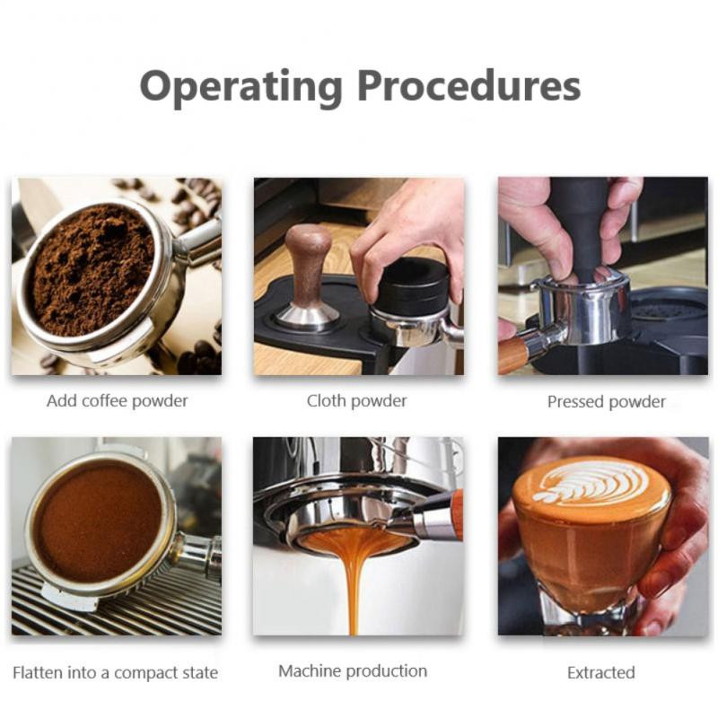 51/53,3/58/58,8 mm Distributer za nabijanje kave Čekić za kavu u prahu od nehrđajućeg čelika Aparat za espresso Cafe Barista Alat Posuda za kavu