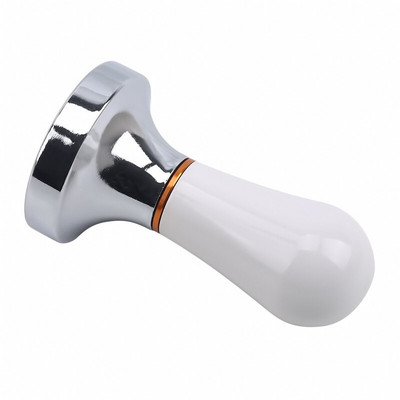 Kávészabotázs 57,5 mm-es fa nyelű Barista eszpresszógép daráló acél kézzel készített kávéporfőző lapos talpú, kiváló minőségű