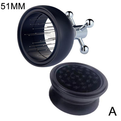 Dozator za kavu s iglom Čelik za hranu 53 58 mm igla za distribuciju praha 51 Alat za kavu Coffee Barista N7S4