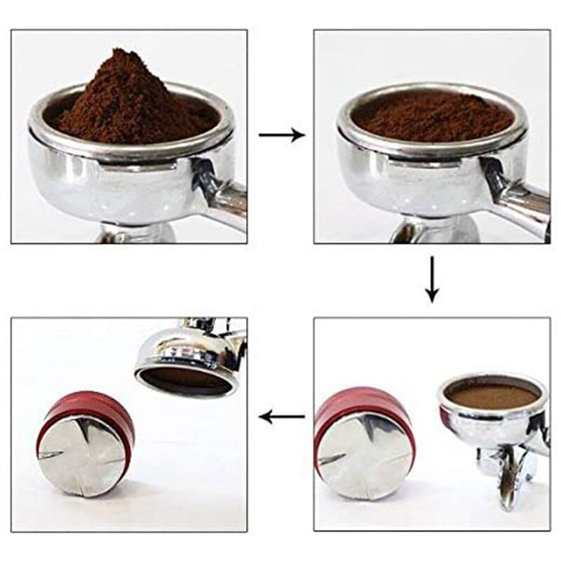 49/51/58 mm nabijač kave Distributer kave od nehrđajućeg čelika Alat za čekić za kavu u prahu Prilagođeni dodaci za espresso Podesivi