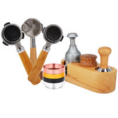 Alumínium IDR Intelligens adagológyűrű főzőedényhez Kávépor Espresso Barista eszköz 58 51 54MM Profilter Kávészabotázshoz