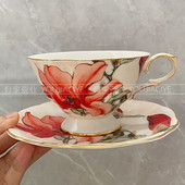 Porcelianiniai puodeliai Kavos puodelis Espreso Paslaugos Dubenys Gražūs daugkartinio naudojimo Arabų arbatos puodelių rinkinys Prabangūs stalo reikmenys Taza Ceramica Gėrimai