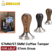 Kávészabotázs 57 mm-es 57,5 mm-es kávéporkalapács Lelit 57 mm-es rozsdamentes acél Barista eszpresszó kávétartozékokhoz sarokszerszám