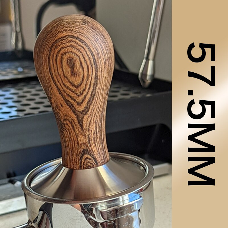 Kávészabotázs 57 mm-es 57,5 mm-es kávéporkalapács Lelit 57 mm-es rozsdamentes acél Barista eszpresszó kávétartozékokhoz sarokszerszám