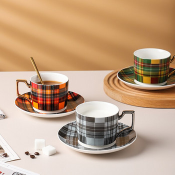 Φλιτζάνι καφέ Espresso Nordic Style Luxury Porcelain Mate Tea Cup Μικρό ευρωπαϊκό απογευματινό τσάι Porcelana Κούπα καφέ Κεραμικό AA50BD