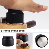 304 rozsdamentes acél kávé szabotázs eszpresszó elosztó 51mm/53mm/58mm portafilter állítható porkalapács Barista tartozékok
