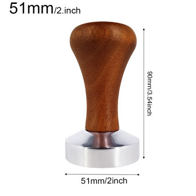 1-4db 51mm 53mm 58mm 304 rozsdamentes acél kávé szabotázs fenék nélküli portafilter állítható 3 szögben dőlt lapos talpú szabotázs szerszámtartó állvány