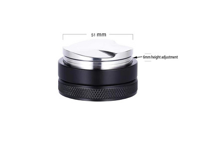 51/53/58 mm podesivi distributer kave Alat za distribuciju espressa Izravnavač s podlogom za Breville i Portafilter kavu