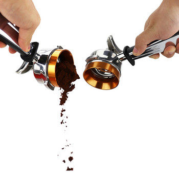 51/54/58 χιλιοστά Portafilter Dosing Funnel Espresso Coffee Dosage Ring Αλουμίνιο Breville Delonghi Krups Coffee Tampering Tool