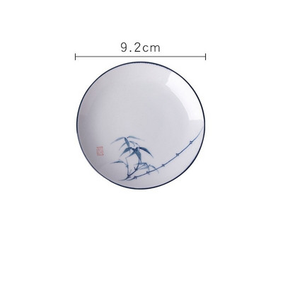Kínai hagyományos retro teáskészlet 60 ml-es, kézzel festett kerámia kávéscsésze és csészealj készlet porcelán tejes teáscsésze készlet