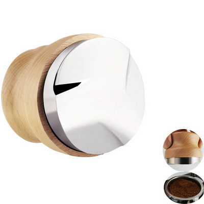 304 Rozsdamentes acél Állítható 51MM 53MM 58MM Kávé Tamper Espresso Barista Kávéfőző Daráló 3 Szög szabotázs kávé