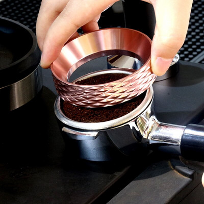 Tamper magnetic de cafea 51 54 58mm Inel de dozare Bol de preparare Barista Cafea praf Instrumente Espresso Filtru de cafea Pâlnie