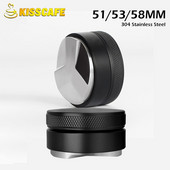 51/53/58MM állítható kávéelosztó 304 Rozsdamentes acél porkalapács kávétartozékokhoz Barista