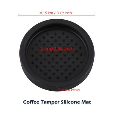51/53/58MM állítható kávéelosztó 304 Rozsdamentes acél porkalapács kávétartozékokhoz Barista