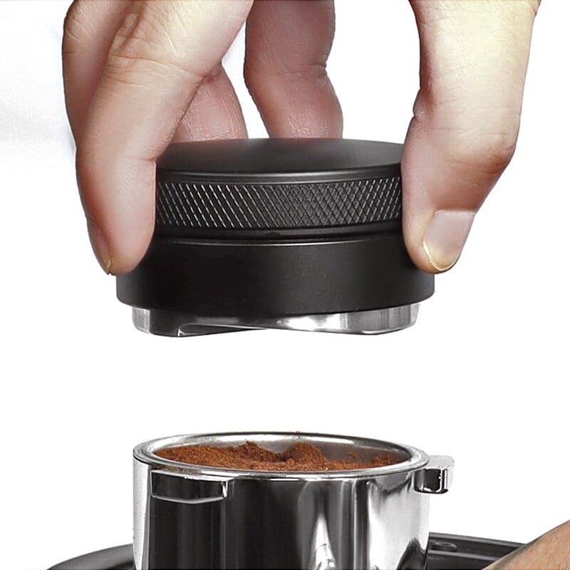 51/53/58MM állítható kávéelosztó 304 Rozsdamentes acél porkalapács kávétartozékokhoz Barista