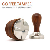 51/53/58 mm Kavos tamperė, keturių kampų šlaitai Espreso kavos skirstytuvas Rūgšties šakelė Kavos miltelių plaktukas Espresso Barista Priedai