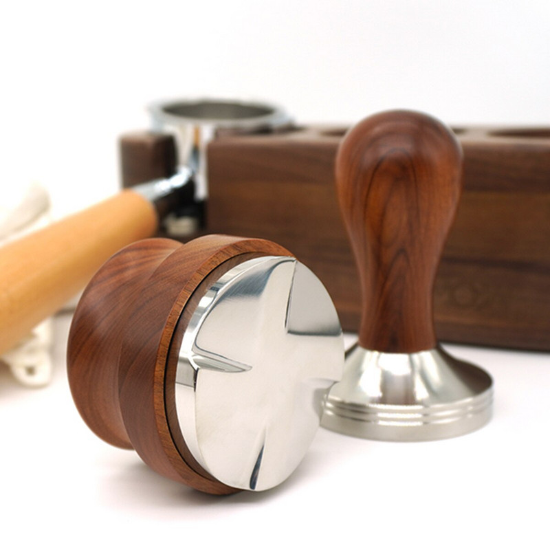 51/53/58 mm Kavos tamperė, keturių kampų šlaitai Espreso kavos skirstytuvas Rūgšties šakelė Kavos miltelių plaktukas Espresso Barista Priedai