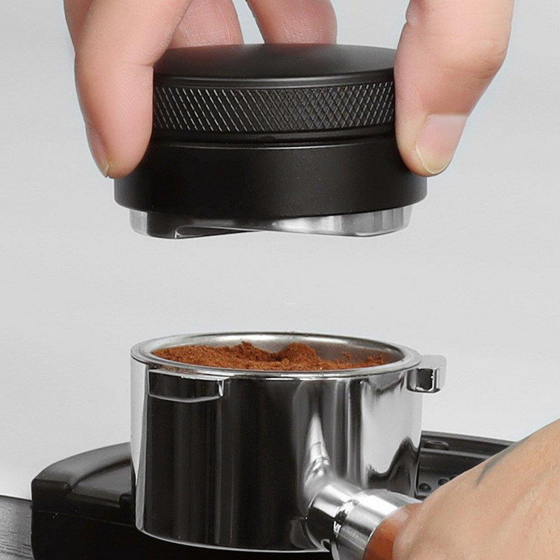 Razdjelnik kave, Alat za distribuciju espressa/izravnavač, 3 kutna nagiba, podesivi nabijač za dlan, odgovara 51/53/58 mm portafilteru